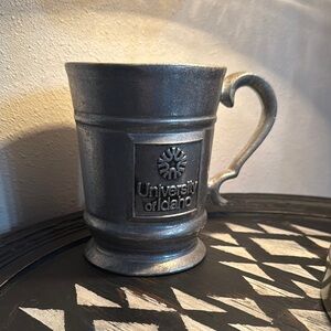 Vintage 1981 Wilton University of Idaho Pewter Beer or Ale Mug with papers